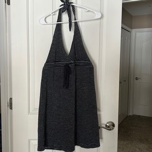 St John’s Bay White and Blue Beach Coverup